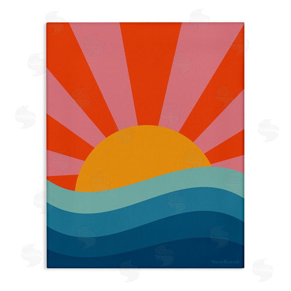 stupell industries Carrie Cantwell | Sun Rays on Sea Wall Art