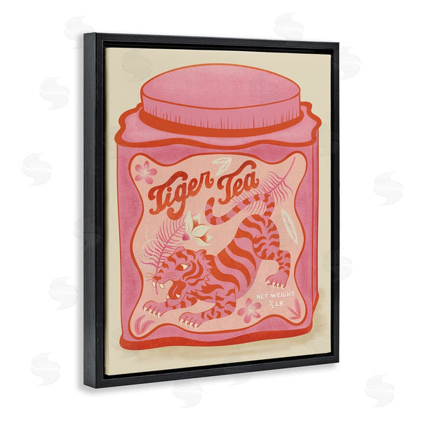 Stupell Industries Carrie Cantwell | Tiger Tea Traditional Style Wall Art