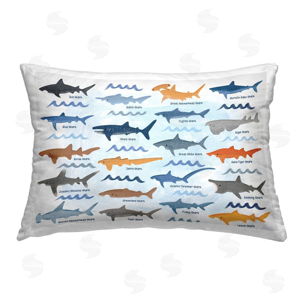 stupell industries Carrie Cantwell | Various Shark Breeds