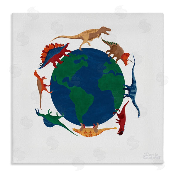 stupell industries Carrie Cantwell | When Dinos Roamed Wall Art