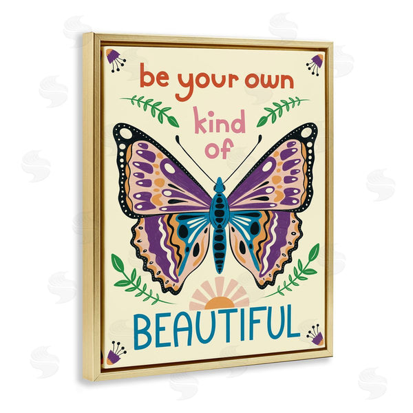 Stupell Industries Carrie Cantwell | Your Own Beautiful Butterfly