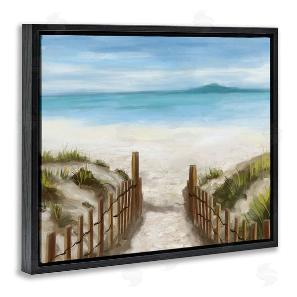 Stupell Industries Carson Lyons | Beach Pathway To Shore Wall Art