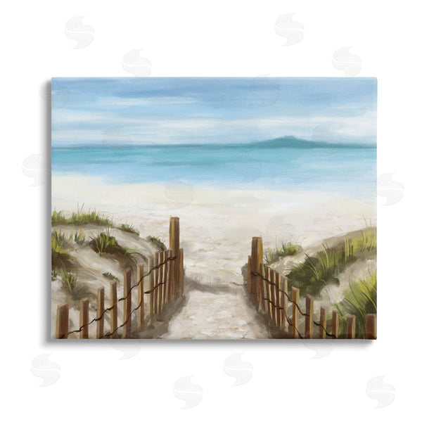 stupell industries Carson Lyons | Beach Pathway to Shore Wall Art