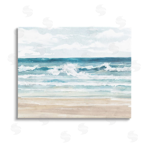 stupell industries Carson Lyons | On The Shore Beach Waves Wall Art