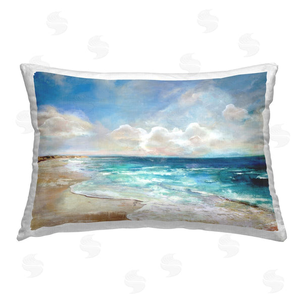 stupell industries Carson Lyons | Rolling Waves & Cloudy Sky