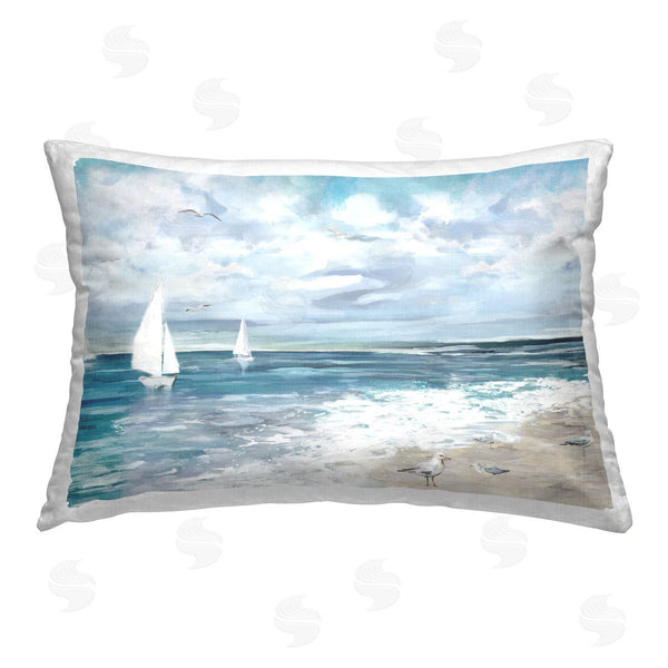 stupell industries Carson Lyons | Sailboats on Shoreline