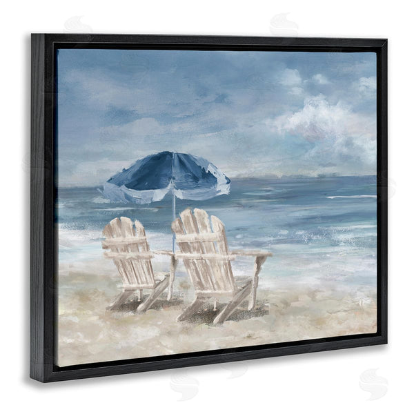 Stupell Industries Carson Lyons | Serene Beach Chairs