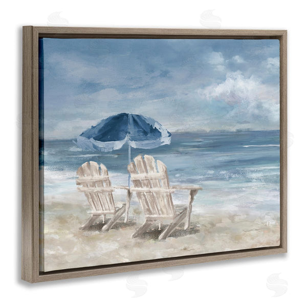Stupell Industries Carson Lyons | Serene Beach Chairs