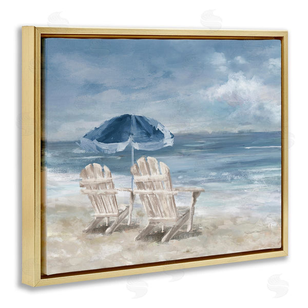 Stupell Industries Carson Lyons | Serene Beach Chairs