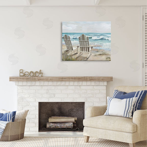 Stupell Industries Carson Lyons | Serene Beach Scene Wall Art