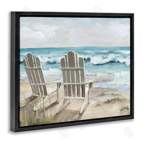 Stupell Industries Carson Lyons | Serene Beach Scene Wall Art