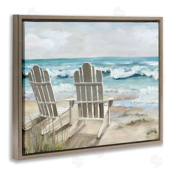 Stupell Industries Carson Lyons | Serene Beach Scene Wall Art