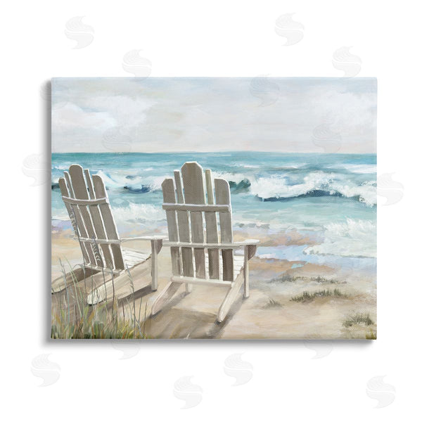 stupell industries Carson Lyons | Serene Beach Scene Wall Art