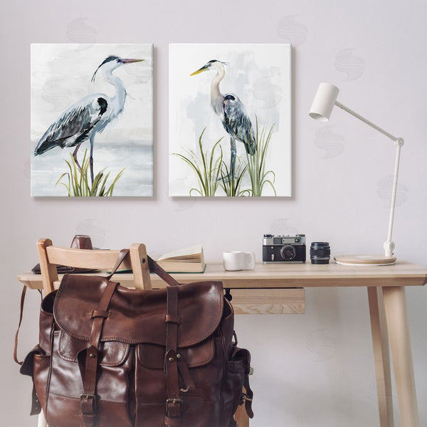 Stupell Industries Carson Lyons | Soft Nautical Egrets Wall Art