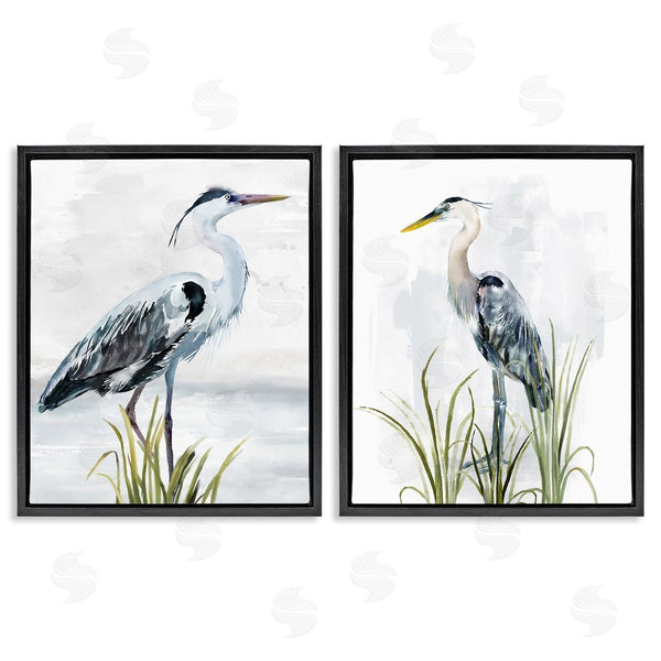 Stupell Industries Carson Lyons | Soft Nautical Egrets Wall Art