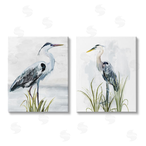 stupell industries Carson Lyons | Soft Nautical Egrets Wall Art
