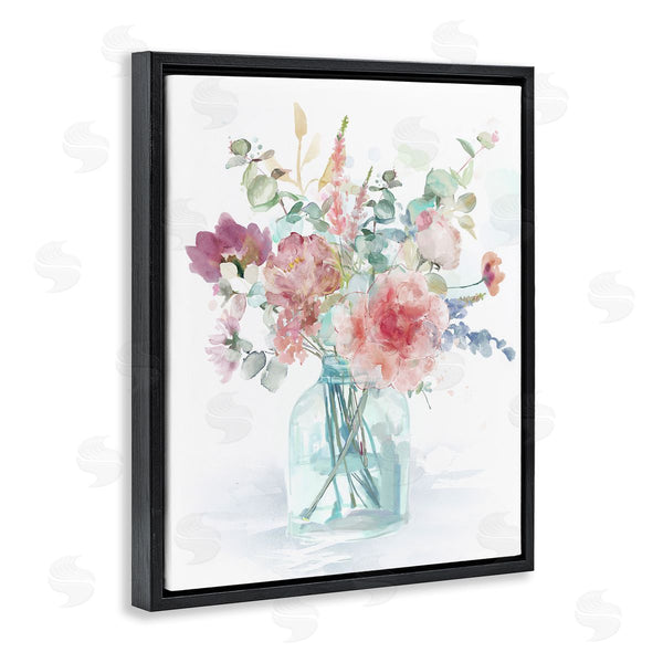 Stupell Industries Carson Lyons | Spring Bloom Rose Bouquet Pastel Flower Watercolor Wall Art