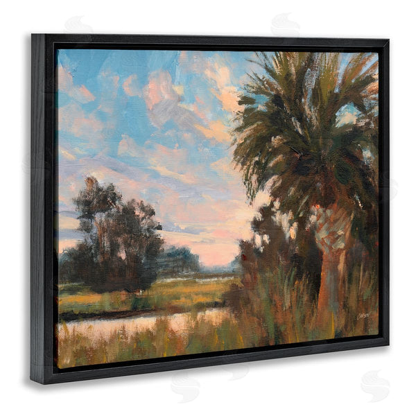 Stupell Industries Carson Overstreet | Palmetto Sunset Landscape