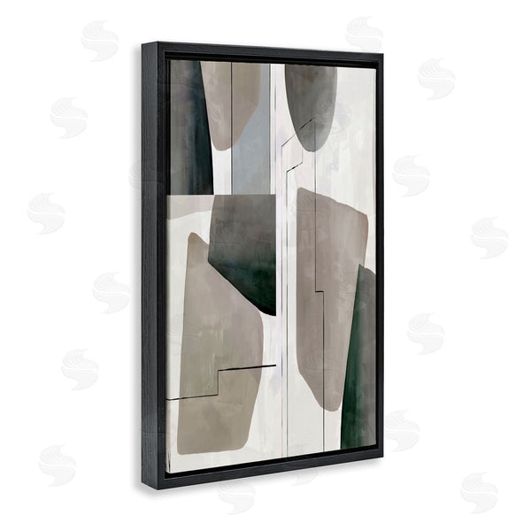 Stupell Industries Cartissi | Contemporary Oblong Geometrics