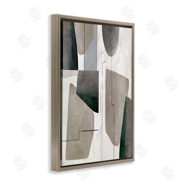 Stupell Industries Cartissi | Contemporary Oblong Geometrics