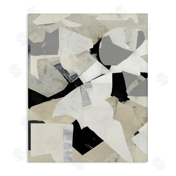stupell industries Cartissi | Geometric Monochrome Falls