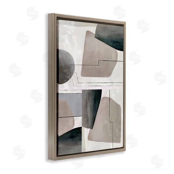 Stupell Industries Cartissi | Modern Neutral Geometrics