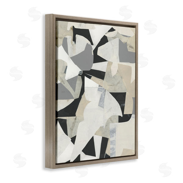 Stupell Industries Cartissi | Monochrome Falls Fragments