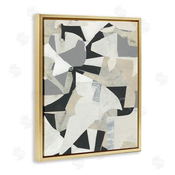 Stupell Industries Cartissi | Monochrome Falls Fragments