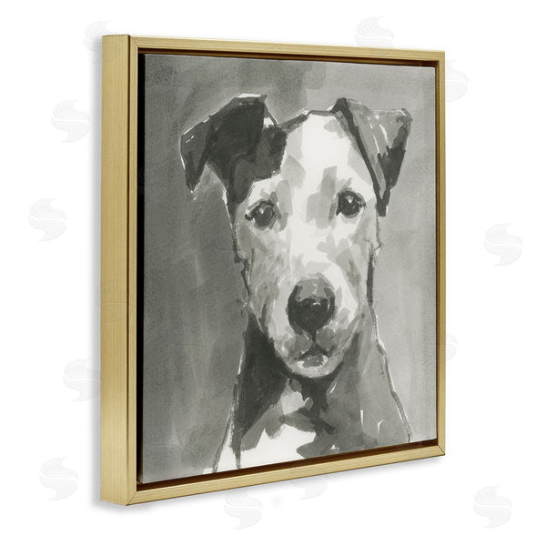 Stupell Industries Cartissi | Muted Dog With Quiet Expression