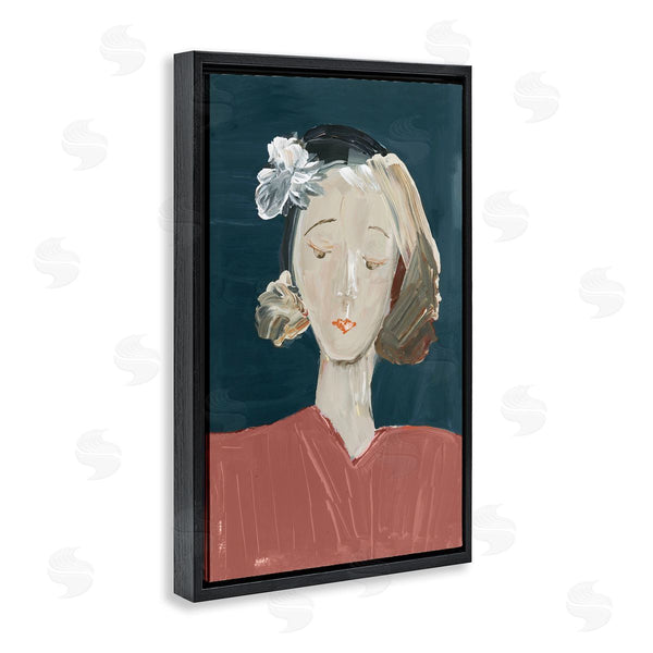 Stupell Industries Casa Cartissi | Vintage Female Portrait