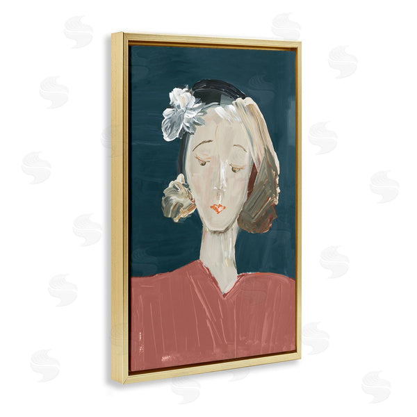 Stupell Industries Casa Cartissi | Vintage Female Portrait