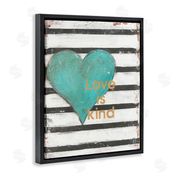 Stupell Industries Cassandra Cushman | Love Is Kind On Stripes
