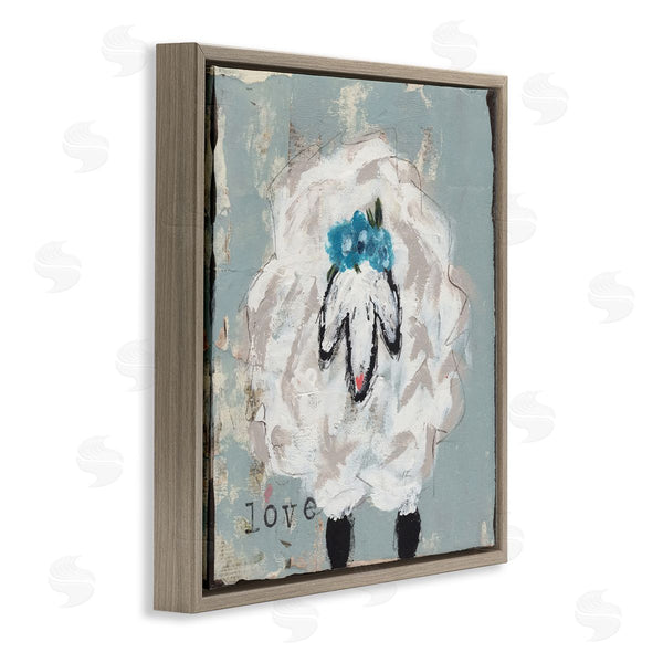 Stupell Industries Cassandra Cushman | Love Is Kind Sheep