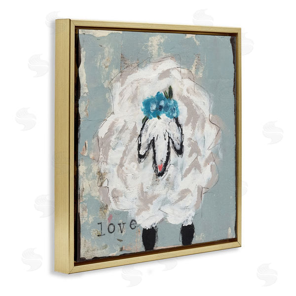 Stupell Industries Cassandra Cushman | Love Is Kind Sheep
