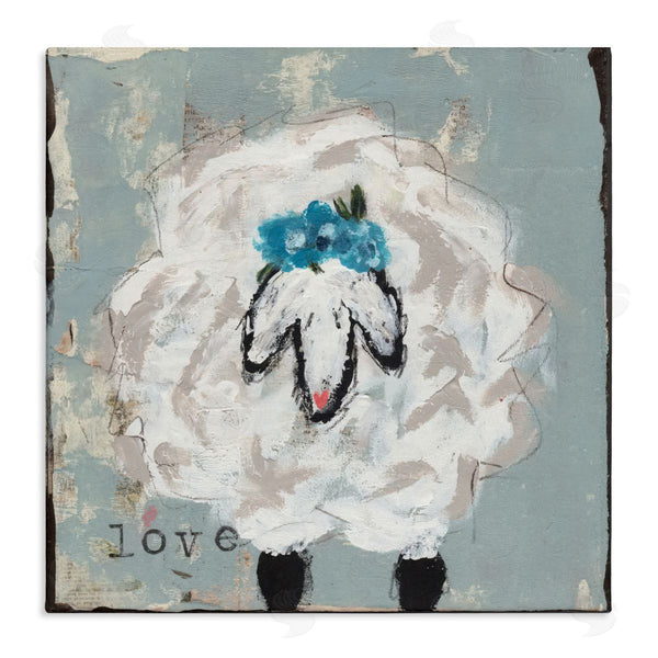 stupell industries Cassandra Cushman | Love Is Kind Sheep