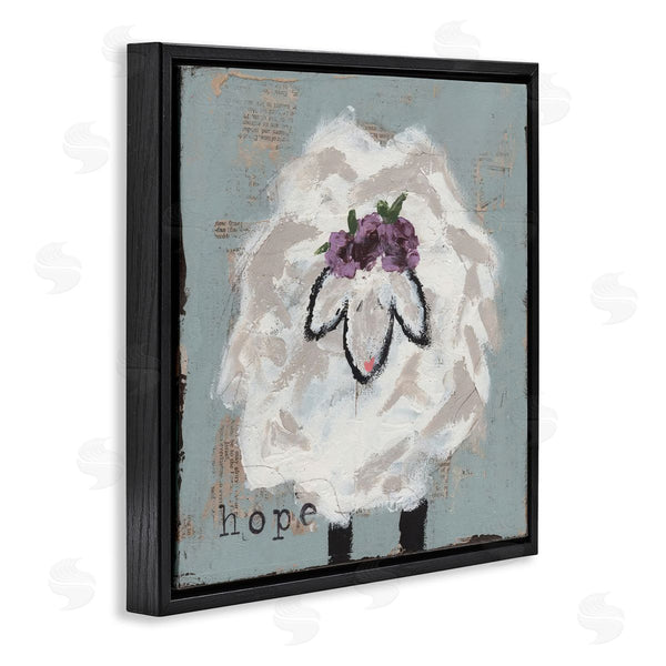 Stupell Industries Cassandra Cushman | Uplifting Hope Sheep