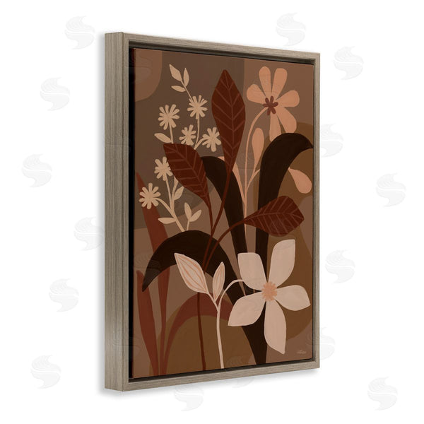 Stupell Industries Cat Thurman Designs | Boho Plant Layers Wall Art