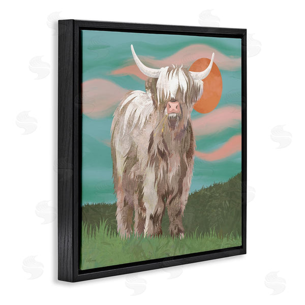 Stupell Industries Cat Thurman Designs | Cattle On Western Ranch Wall Art