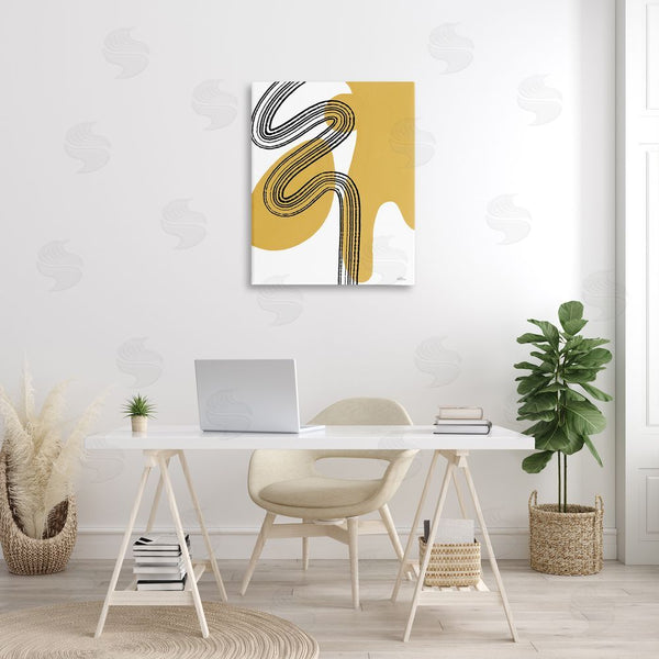 Stupell Industries Cat Thurman Designs | Contemporary Splatter & Lines Wall Art
