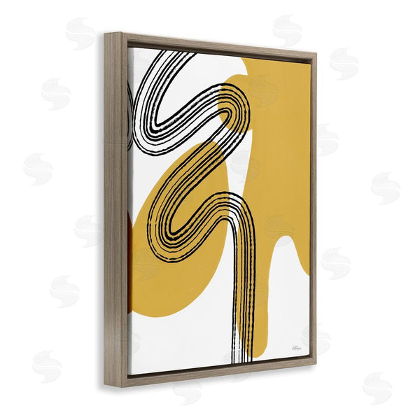 Stupell Industries Cat Thurman Designs | Contemporary Splatter & Lines Wall Art