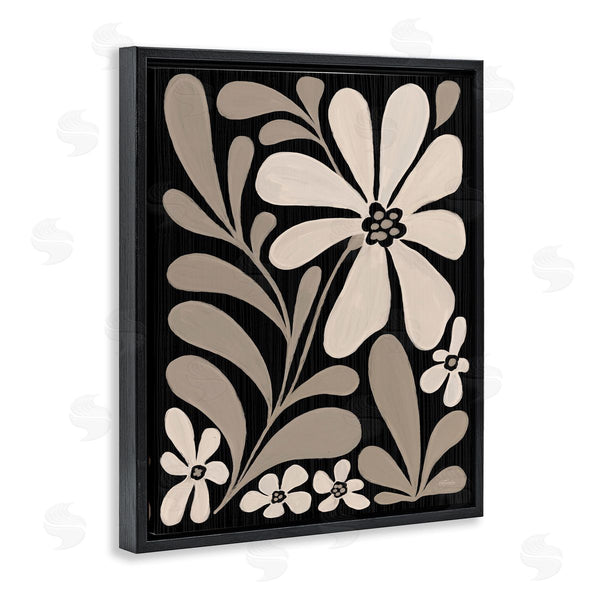 Stupell Industries Cat Thurman Designs | Cream Modern Floral