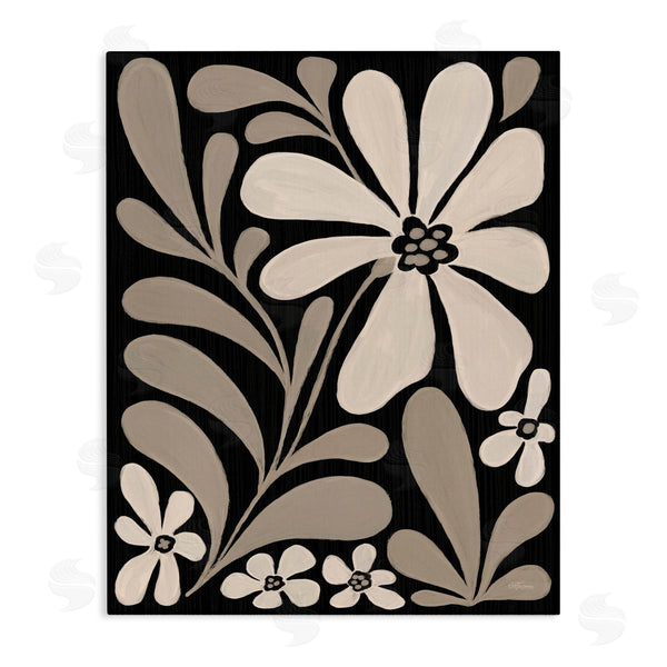 stupell industries Cat Thurman Designs | Cream Modern Floral