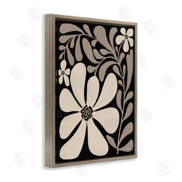 Stupell Industries Cat Thurman Designs | Cream Modern Florals