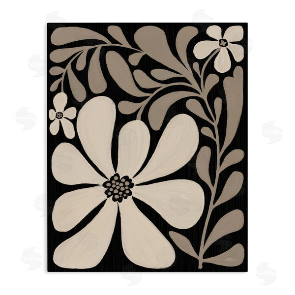stupell industries Cat Thurman Designs | Cream Modern Florals