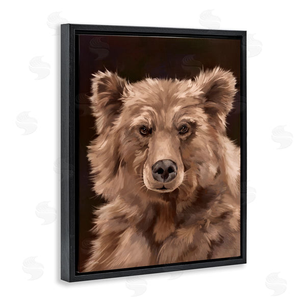 Stupell Industries Cat Thurman Designs | Fluffy Bear Cub Wall Art