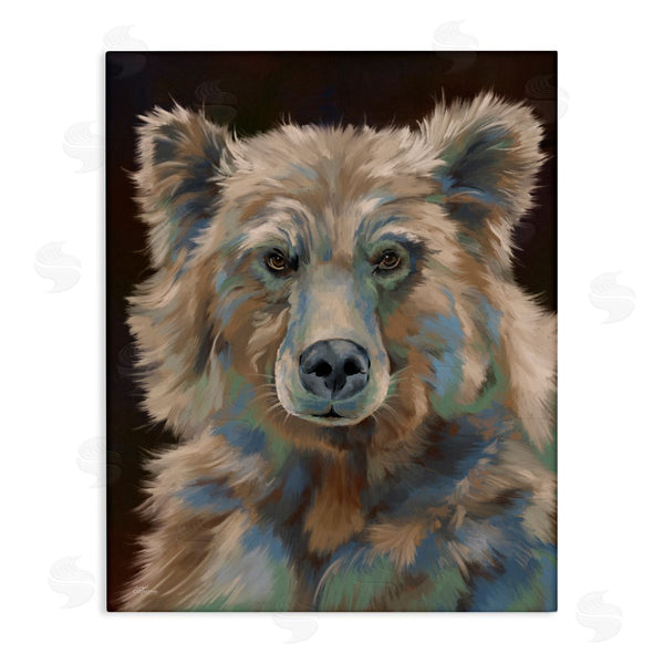 stupell industries Cat Thurman Designs | Fluffy Bear Portrait
