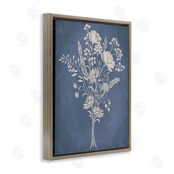Stupell Industries Cat Thurman Designs | Garden Bundle Over Blue