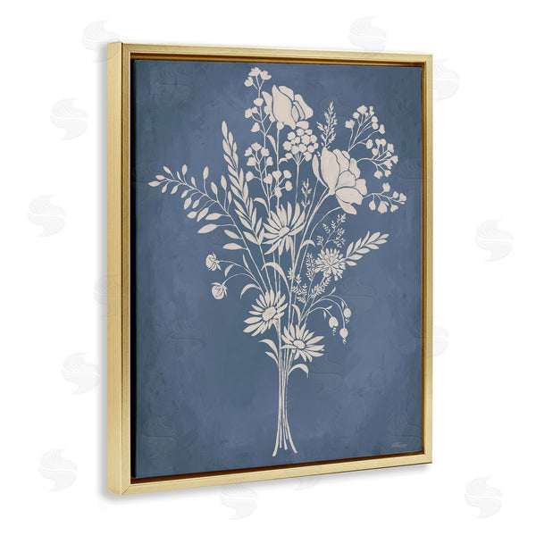 Stupell Industries Cat Thurman Designs | Garden Bundle Over Blue