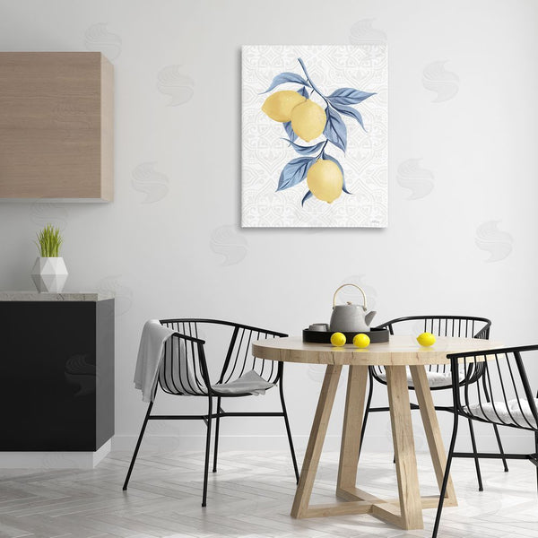 Stupell Industries Cat Thurman Designs | Geometric Mosaic Lemons Wall Art