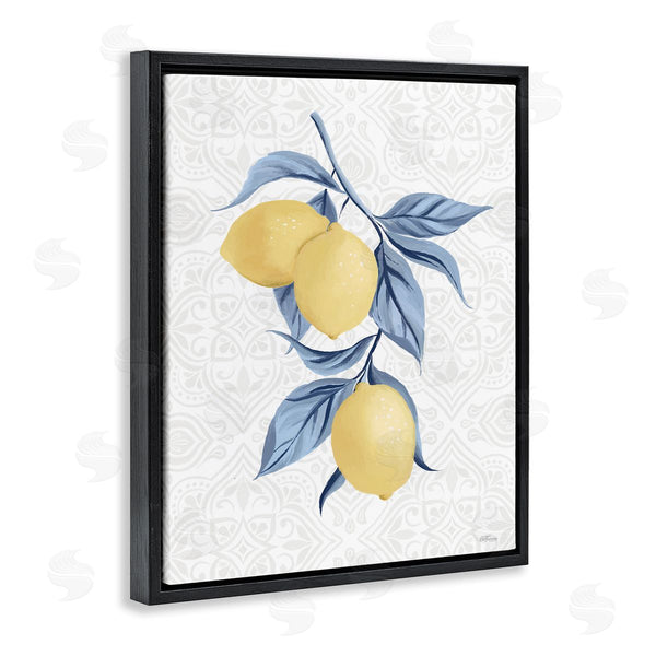 Stupell Industries Cat Thurman Designs | Geometric Mosaic Lemons Wall Art